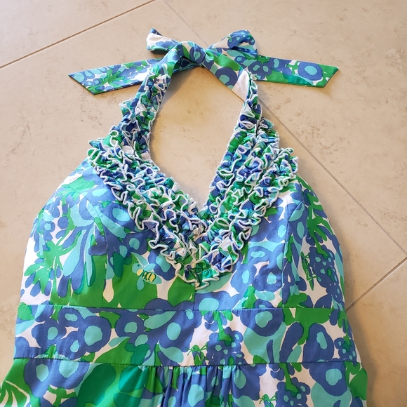 Lilly Pulitzer Halter Dress and Cardigan - 2/Sm - Picture 5 of 10